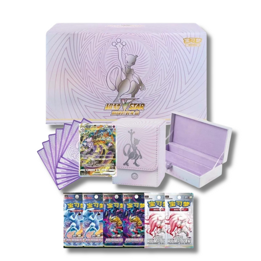 Mewtwo V-Star Battle Set Gift Box (Cinese Semplificato)